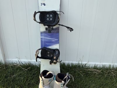 54” Snowboard with Boots and Bindings
