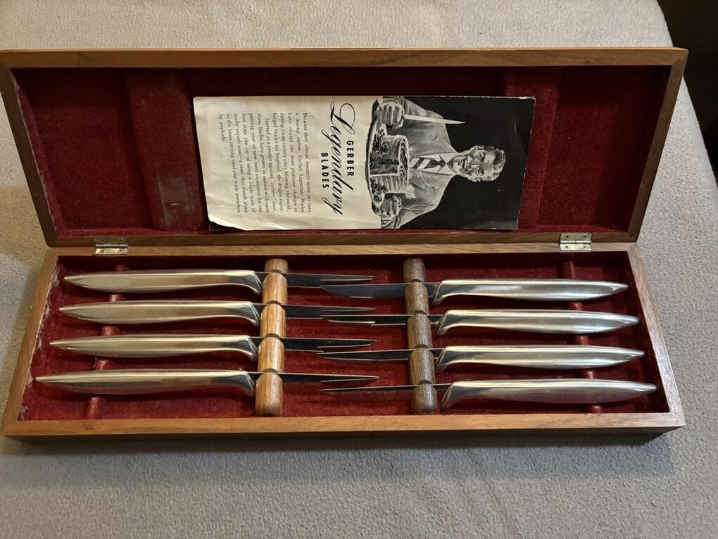 Vintage Gerber-Miming Legendary Blade Knives