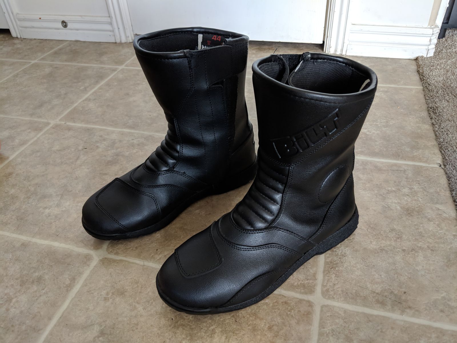 BILT Pro Tourer Waterproof Motorcycle Boots – Size 11 US / 44 EU