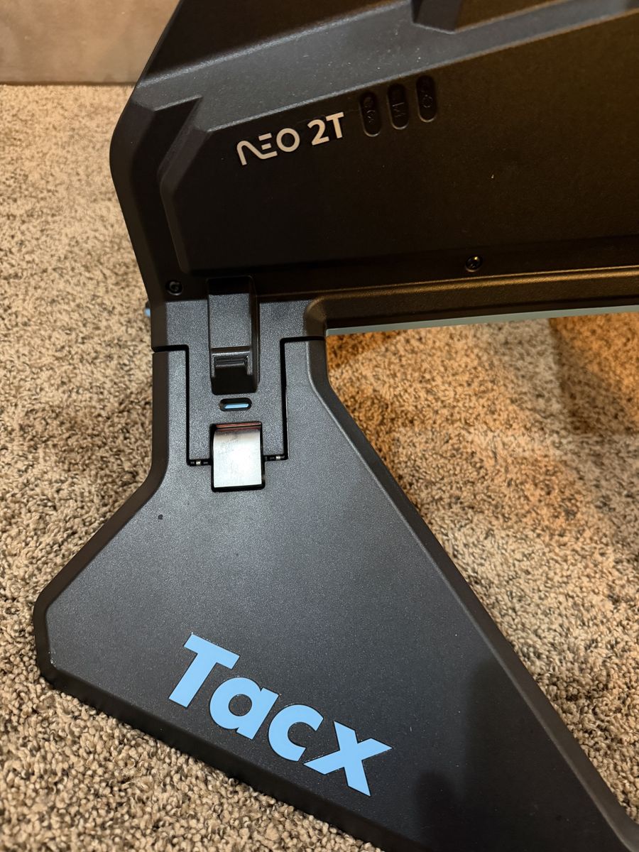 TACX neo 2T indoor bike trainer with motion plates