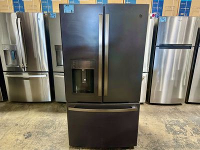 GE FRENCH DOOR REFRIGERATOR BLACK SLATE