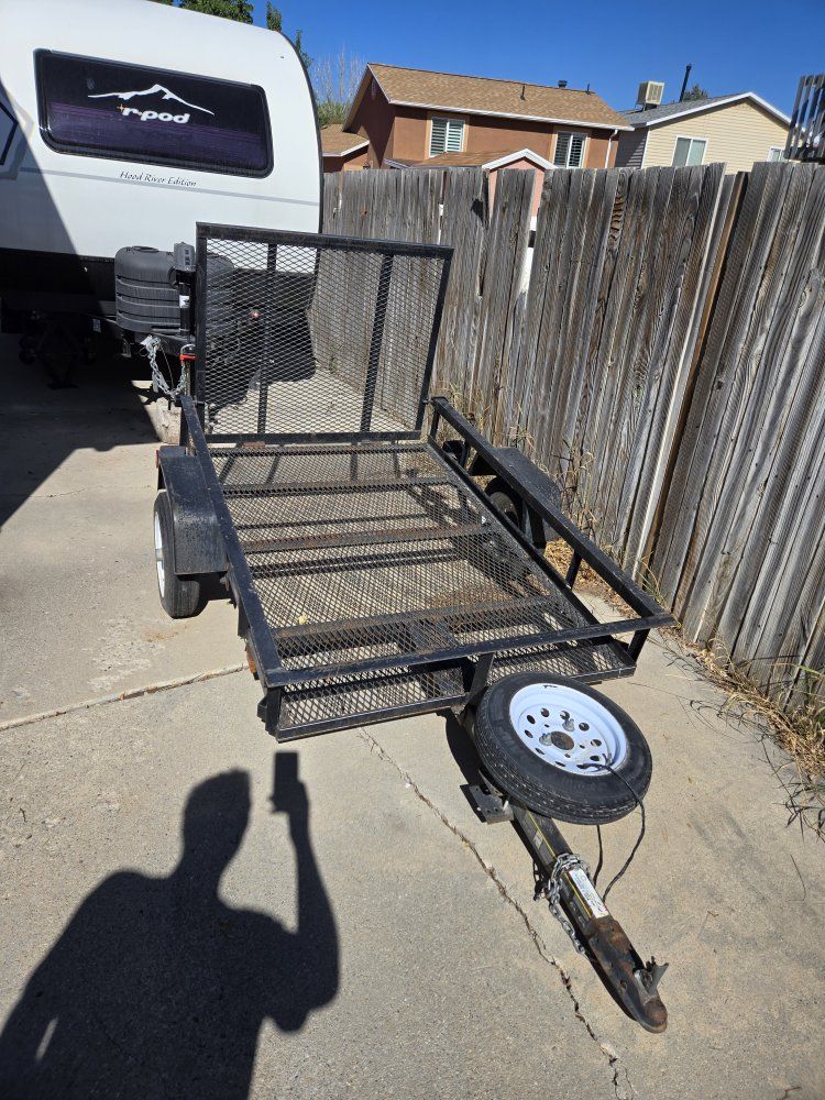 4x6 Lowes utility trailer