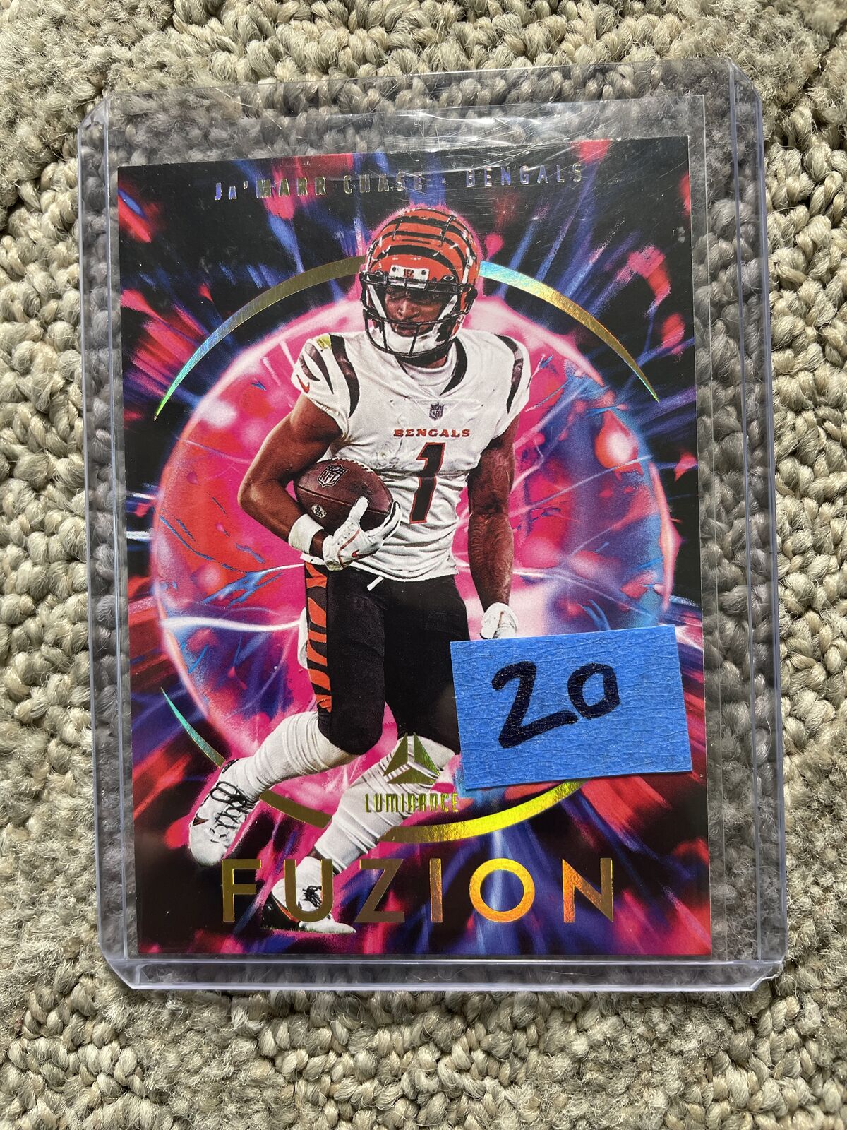 JaMaar Chase trading cards