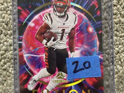 JaMaar Chase trading cards