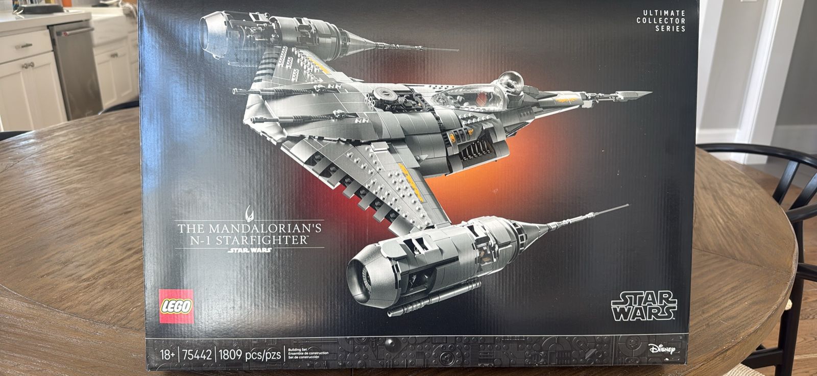 LEGO Star Wars The Mandalorian's N-1 Starfighter Ultimate Collector Series Set 75442
