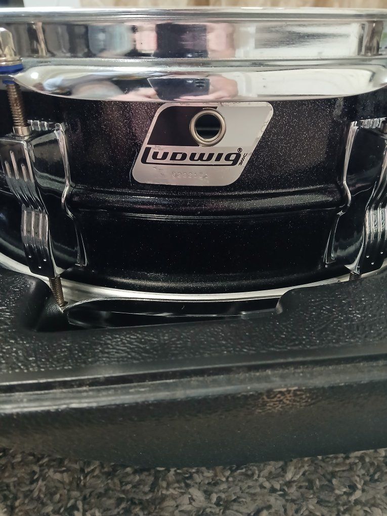 Ludwig Acrolite Black Galaxy Snare 14x5