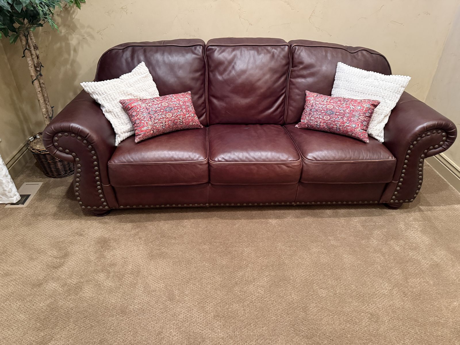 Leather Couch