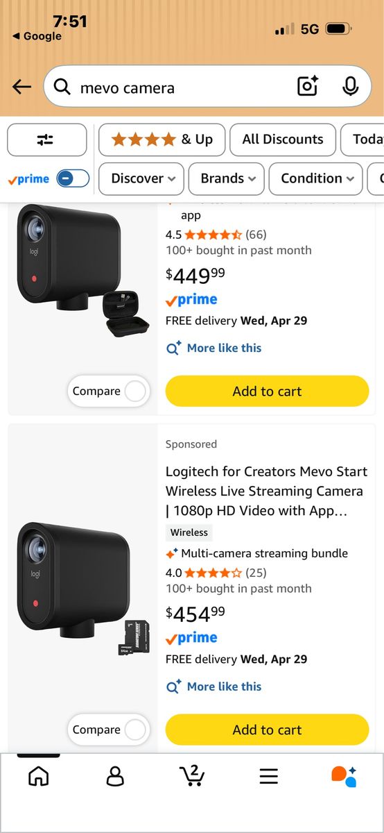 MEVO Live Stream Camera