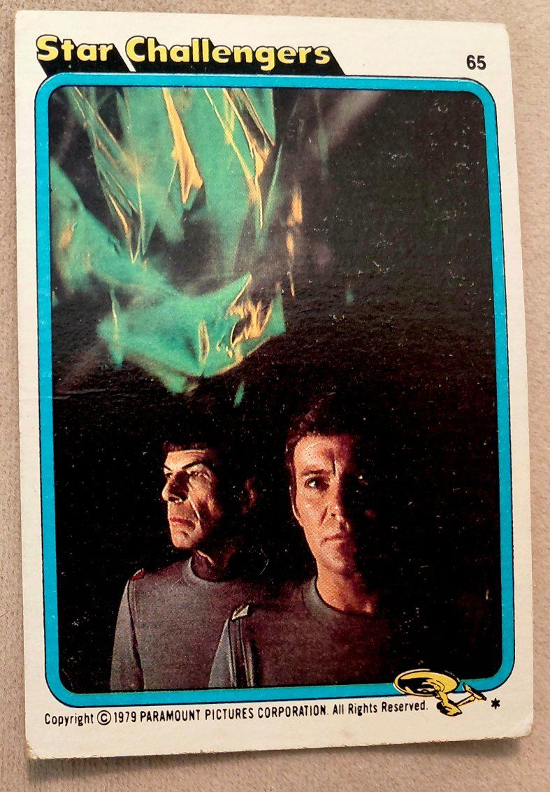 star trek trading card