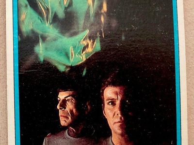 star trek trading card