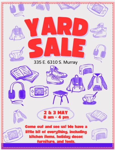 Yard/ Garage Sale