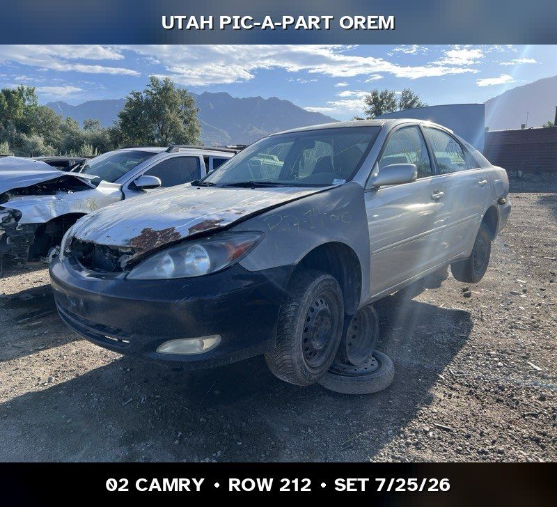 2002 Toyota Camry Parts - UTPAP Orem