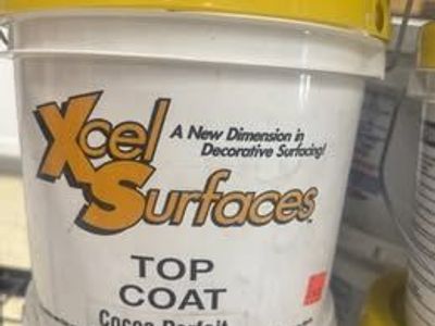 Xcel Surfaces Top Coat – Multiple Colors Available 5 gal