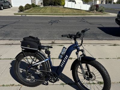 Aventon Aventure 2 - Fat Tire Electric Bicycle, 424 Miles, Excellent Condition