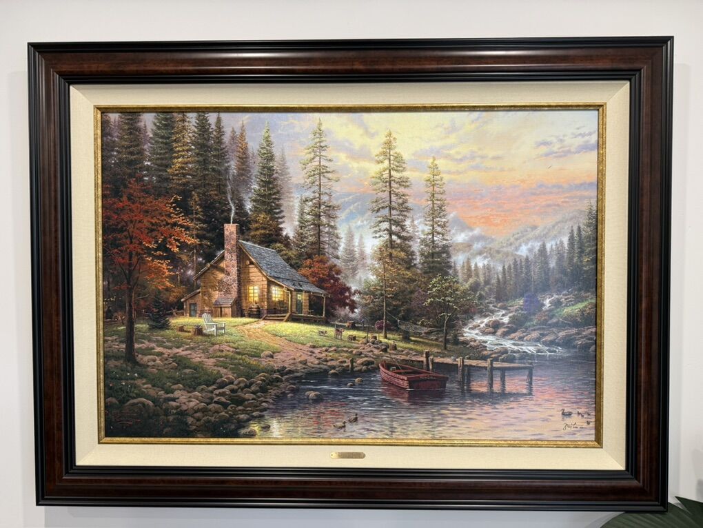 Thomas Kinkade - Framed Limited Edition Canvas