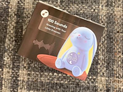 Little Dreamer Rabbit Sleep Trainer and Sound Machine with 100 Sounds