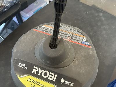 RYOBI 12 in. 2,300 PSI Electric Pressure Washers Surface Cleaner Attachment