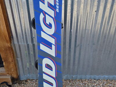 Bud light snowboard never used vintage
