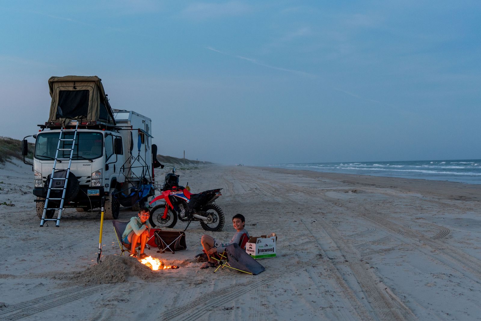 2021 Isuzu NPR Crew Cab 4x4 Overland Expedition Rig