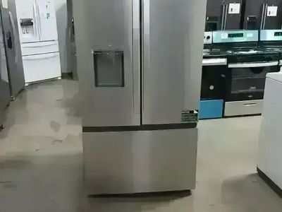 NEW WHIRLPOOL 30 C FT STAINLESS FRENCH DOOR