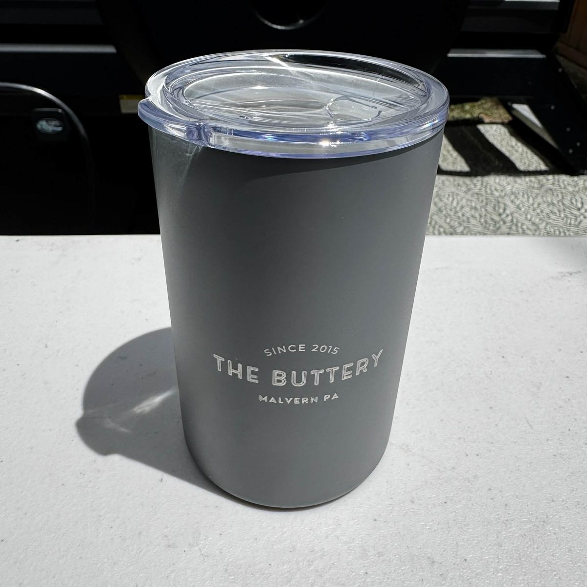 Hyper Pure Ceramics Ceramic Clad Insulated Tumbler Mug - Gray - 12oz