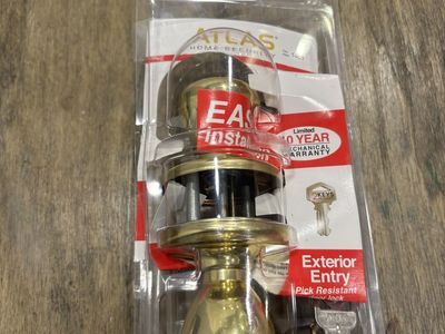 Brass Exterior Entry Door Knob