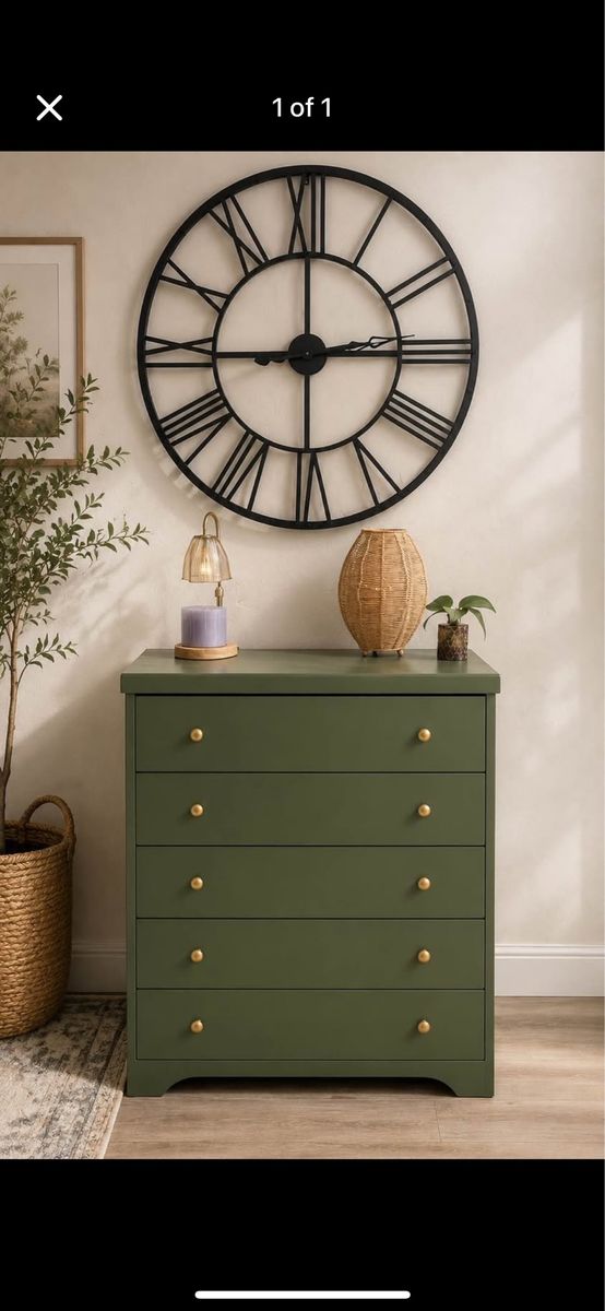 Beautiful Royal Orchard green  dresser