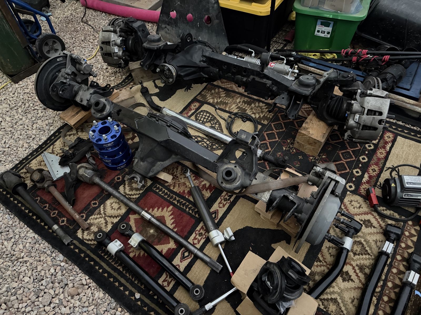 2024 JL Rubicon Built HD Axles Full Float 5.13’s, trussed, E Lockers - Complete Axles