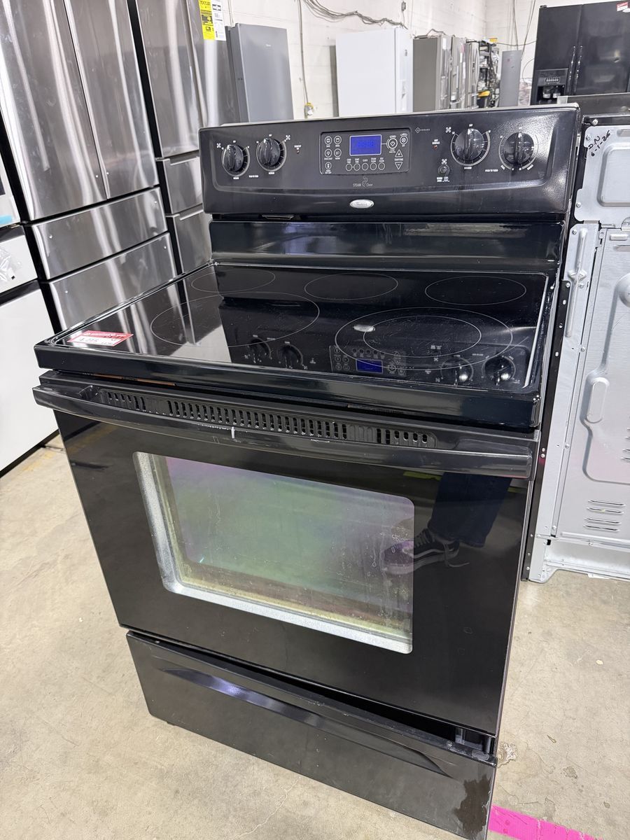 AMAZING DEALS! BEAUTIFUL WHIRLPOOL GLASS TOP RANGE