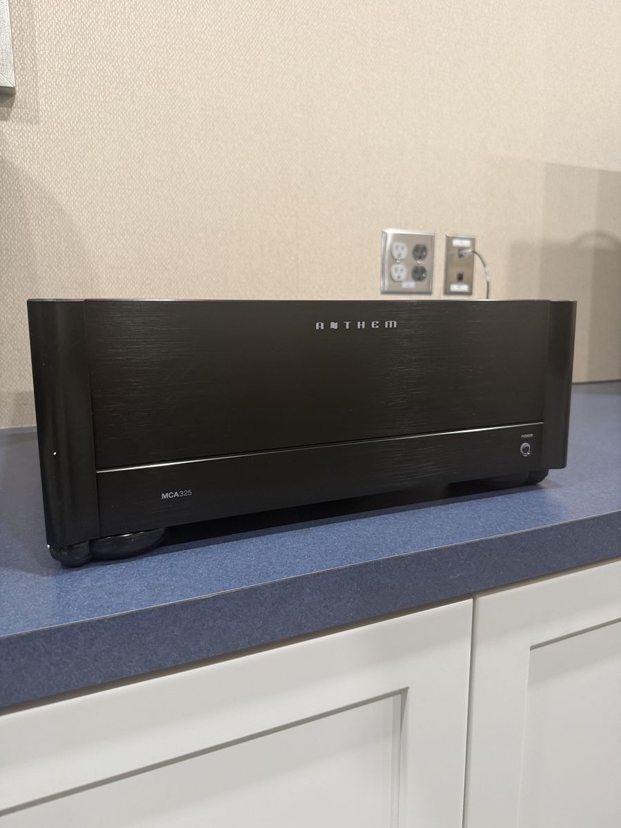 Anthem MCA 325 3-Channel Power Amplifier - High-Current, Low-Noise Design