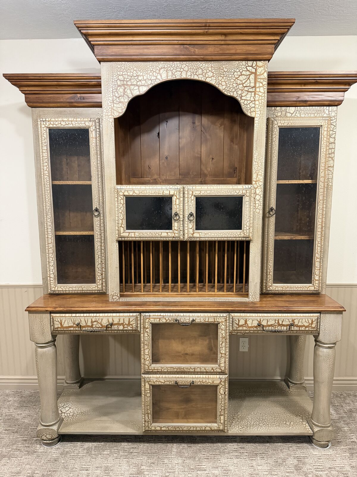 Custom built hutch