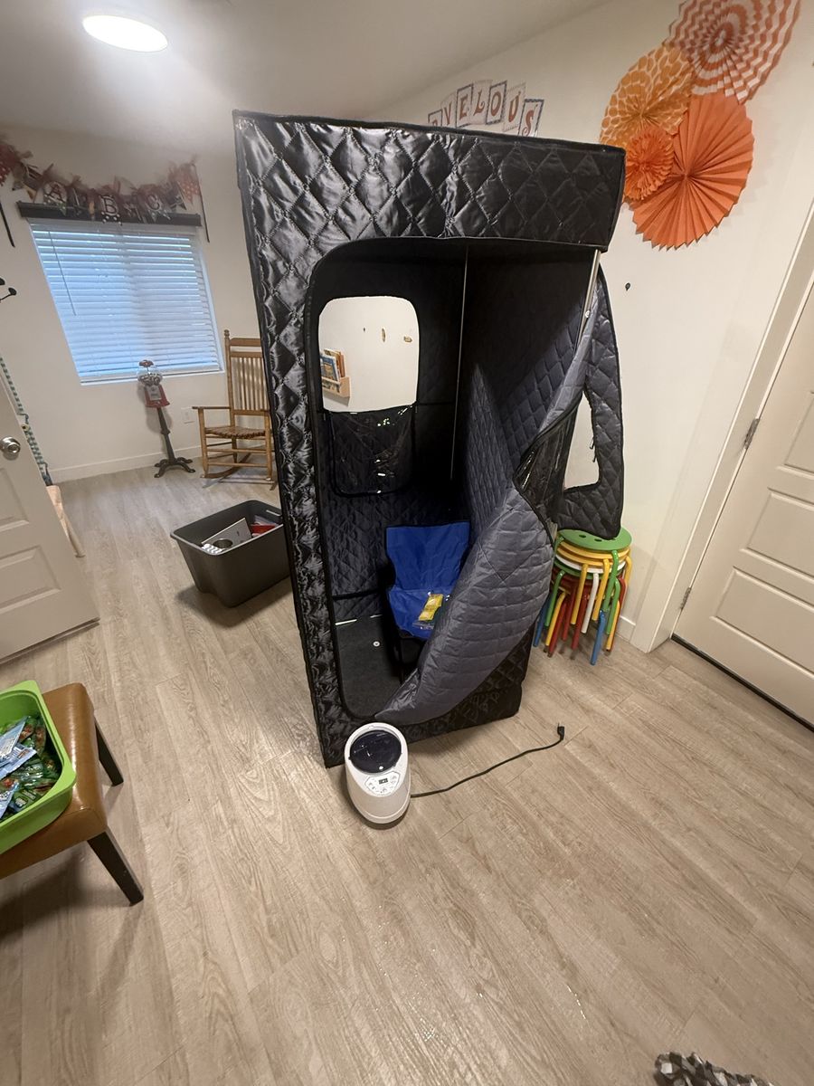 XVCAR Portable Full Size Personal Steam Sauna Tent with Steamer