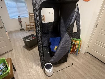 XVCAR Portable Full Size Personal Steam Sauna Tent with Steamer