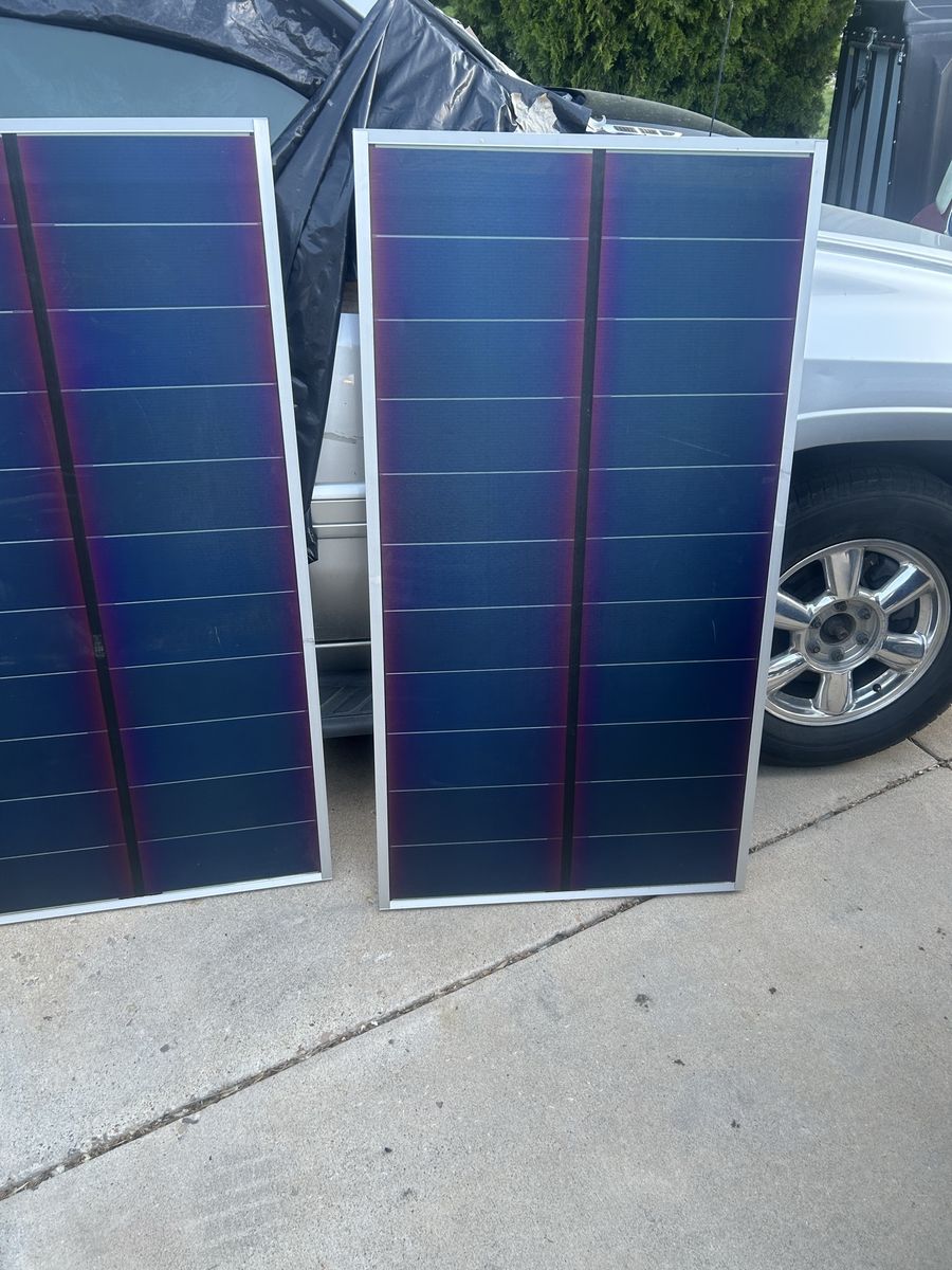 Brand new unistar 100 watt solar panels new X-sale