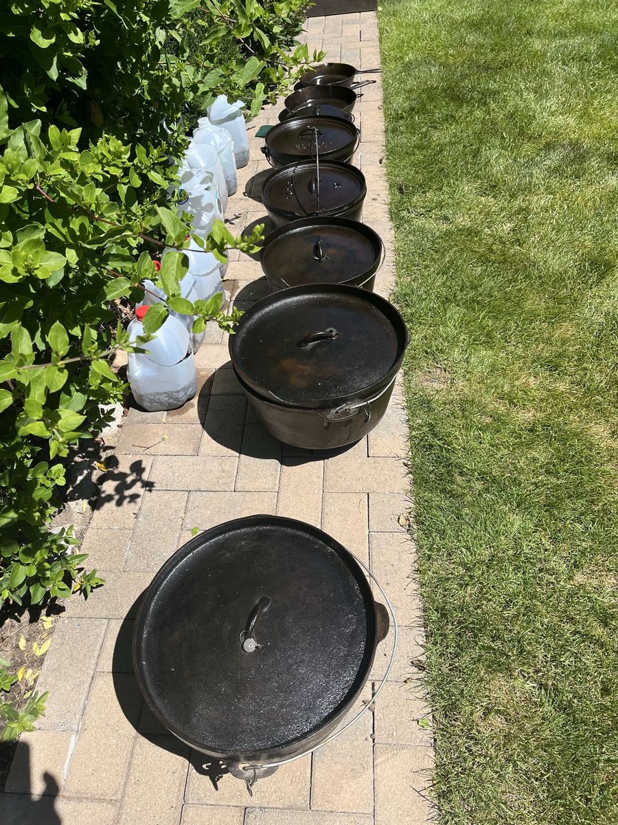 Dutch Ovens & Fry Pans $20-$50 or $250 for all