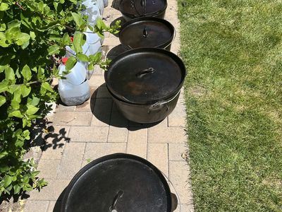 Dutch Ovens & Fry Pans $20-$50 or $250 for all
