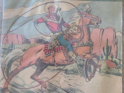 Vintage Boys' and Girls' March of Comics Featuring Roy Rogers Comic Book