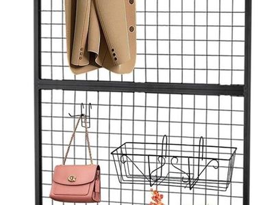 Ktondic 3x6ft Double-Layer Grid Panels