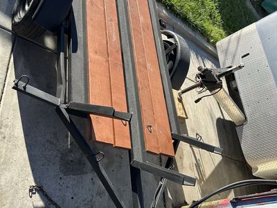 Motorcycle, ATV, mower, snowmobile trailer