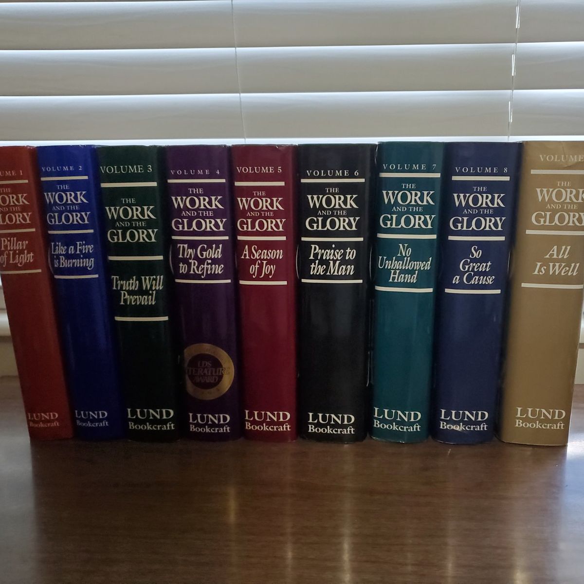 The Work and the Glory Complete 9-Volume Set – Ger