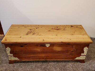 Antique Vintage Ceadar Chest