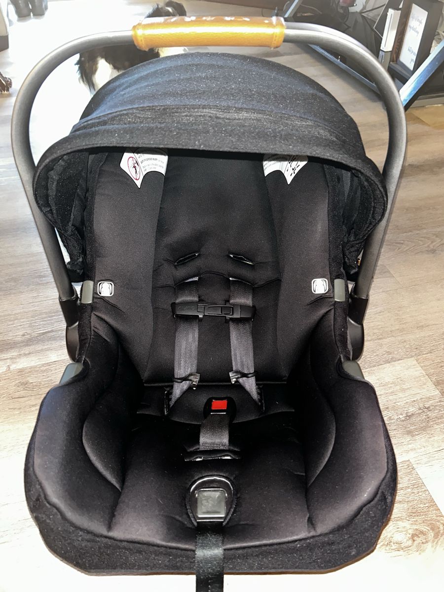 Nuna baby car seat and base