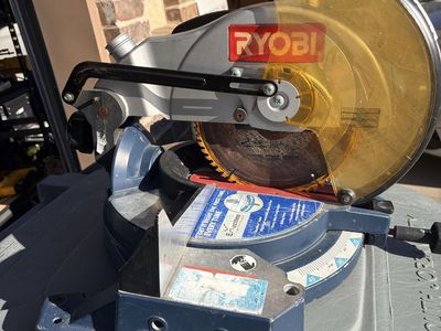 Ryobi 12" Miter Saw - well used, older model, still works great