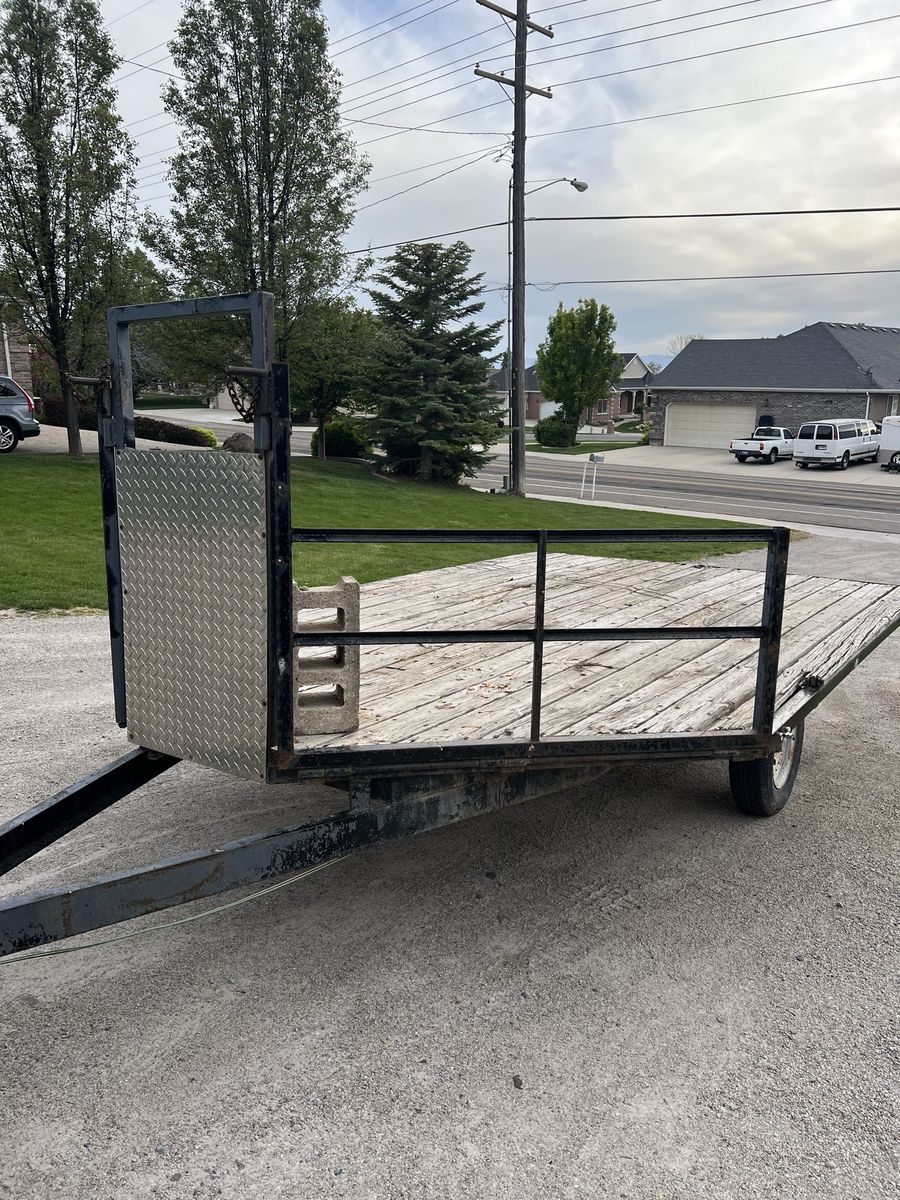 Heavy Duty UTV/ Snowmobile Trailer