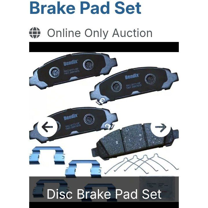 Brake Pads for 09-16 Venza (NEW)