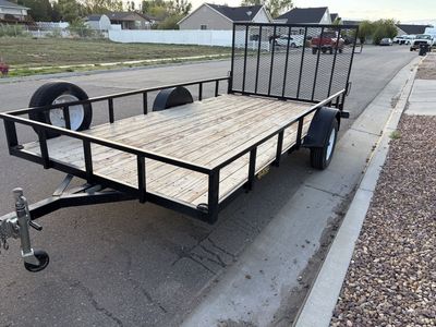 7x14 Utility Flatbed Trailer