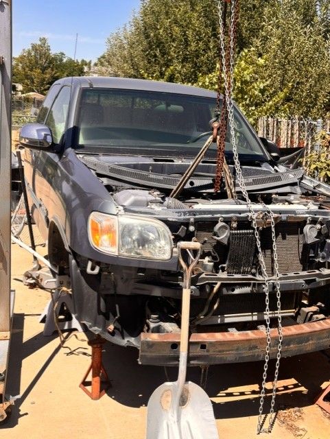 Toyota Tundra for parts Engine Transmission,  Frame Bed