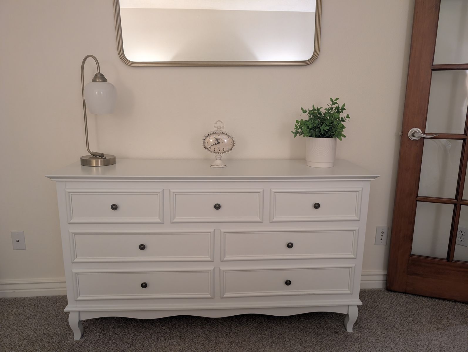 Perfect, Like New White Dresser
