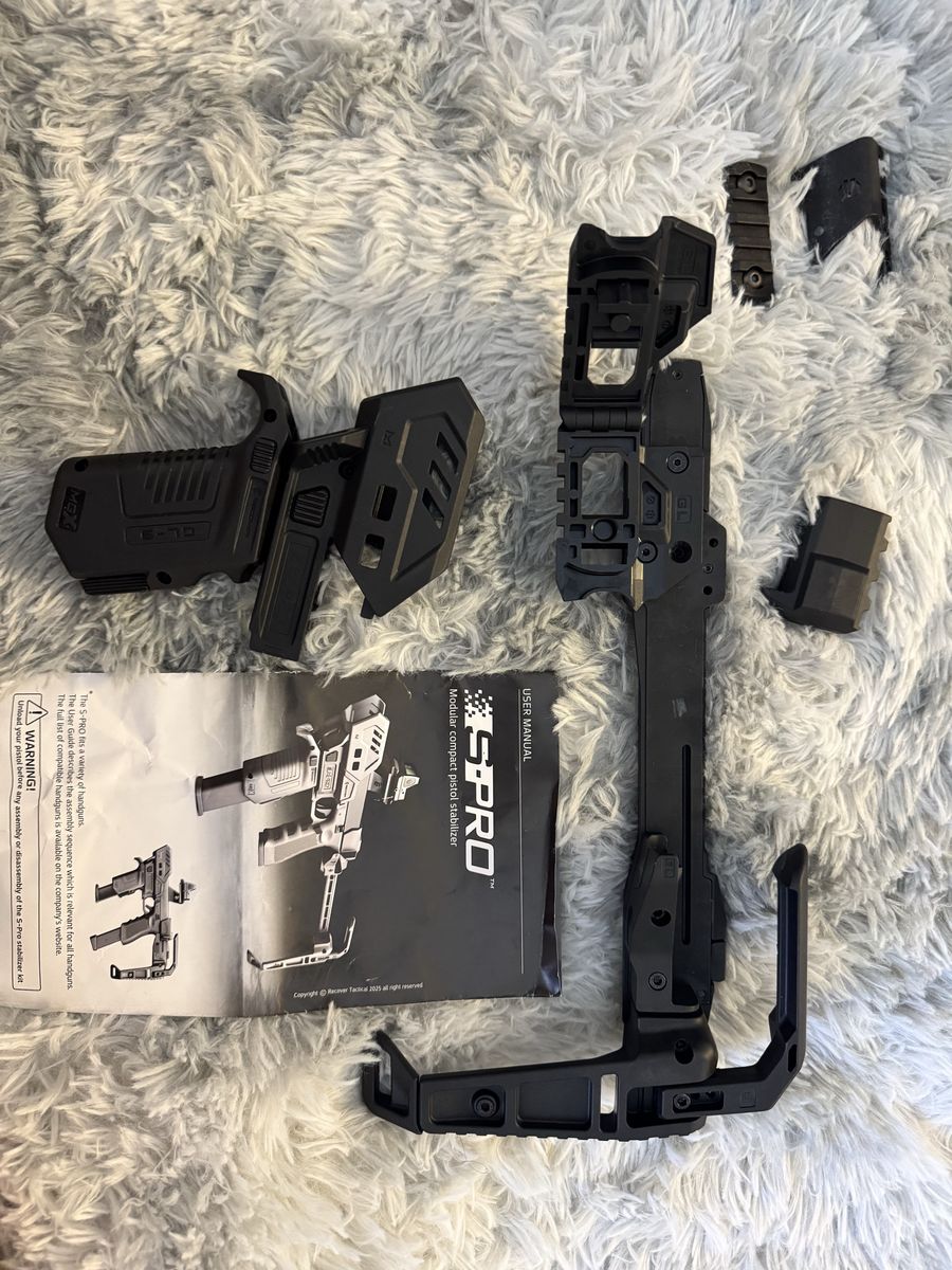 Recover Tactical S-Pro Brace Kit multi model - Black