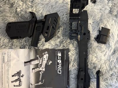 Recover Tactical S-Pro Brace Kit multi model - Black